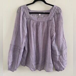 LC Lauren Conrad Purple Blouse